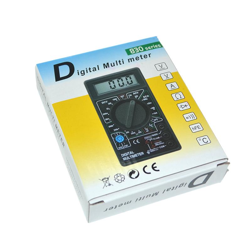 LCD Digital Multimeter VoltMeter Ammeter AC DCOHMTester Checker